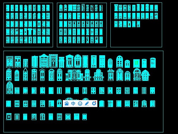 套裝門圖庫