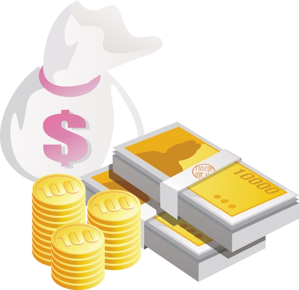 金幣金錢圖片