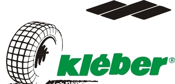 kleber轮胎标志矢量图片