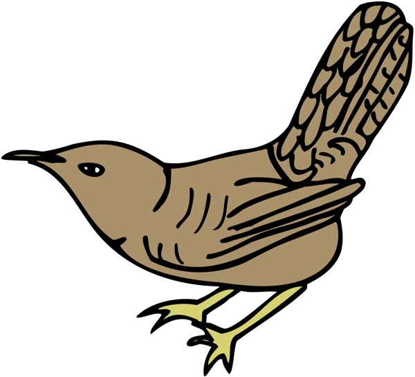 各種鳥類鳥動物矢量素材EPS格式1596