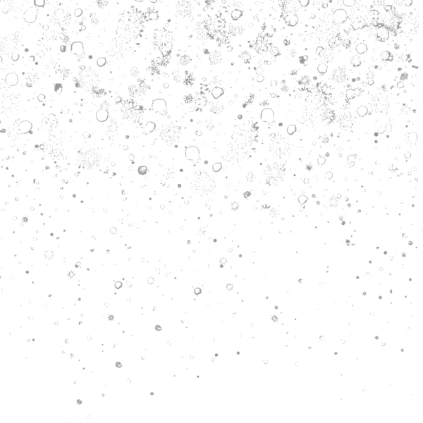 白色雪花飘浮元素
