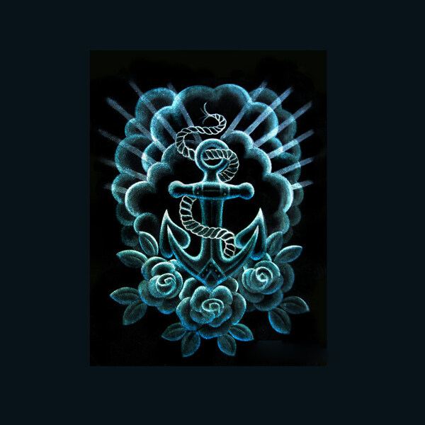 非矢量插画生活元素十字架植物免费素材