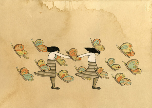 位圖插畫時尚插畫人物插畫插畫師免費素材