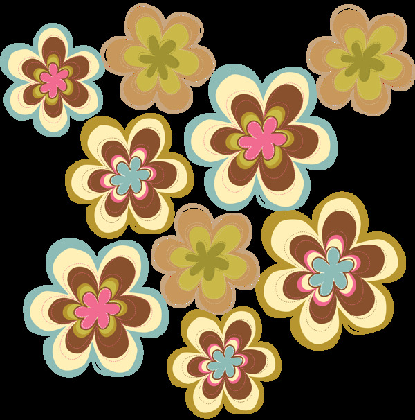 手繪花朵圖片