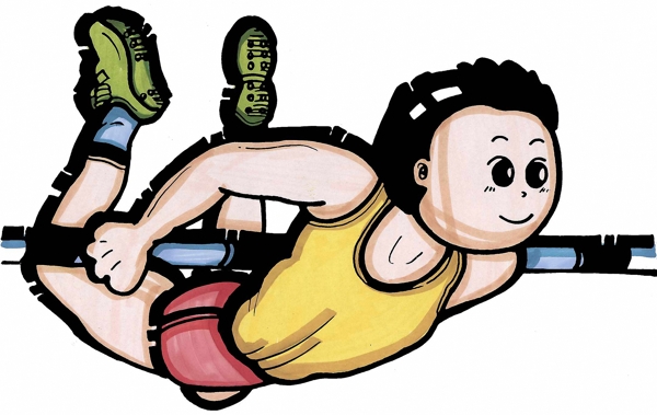 運動休閑插畫020