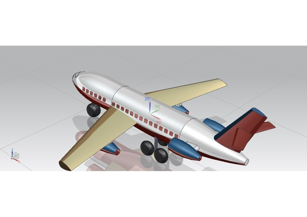飛機(jī)表面建模