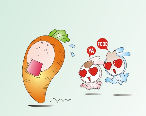 蘿卜兔子圖片