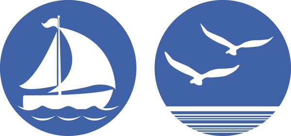 航海符号图标