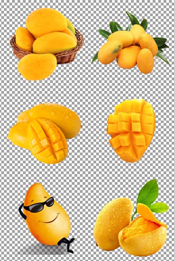 黄色大芒果