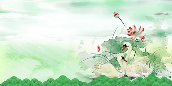 中國(guó)風(fēng)背景