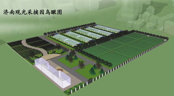 植物園鳥瞰圖圖片
