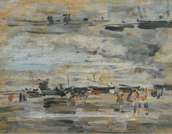 EugeneBoudinLowTide188895.jpeg畫家風(fēng)景畫靜物油畫建筑油畫裝飾畫