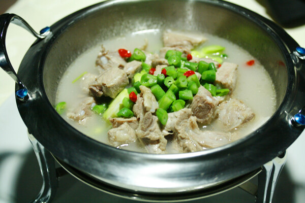 排骨青豆鍋圖片