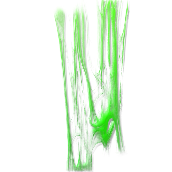 綠色唾液裝飾元素png
