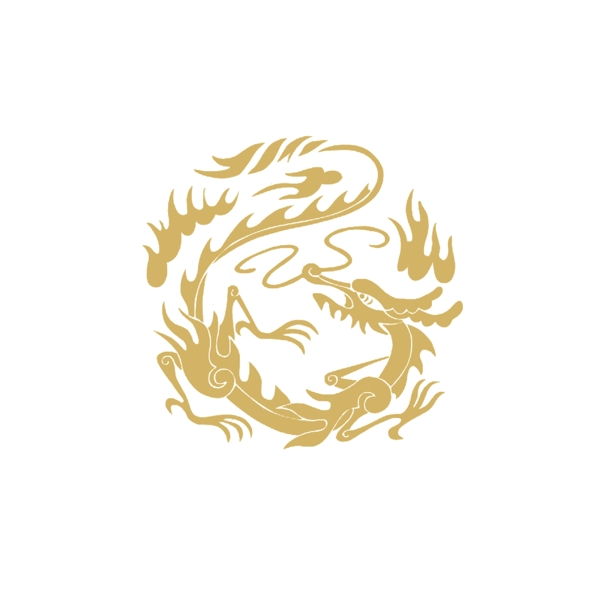 藍(lán)色的龍素材