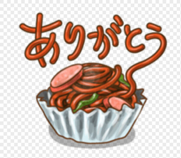 日式手繪香腸炒面