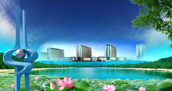 濟(jì)南主題會議背景圖片