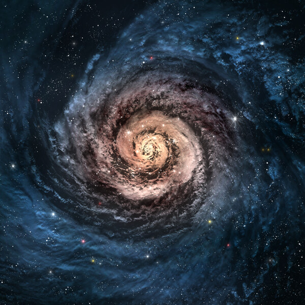 浩瀚的星云星系图片