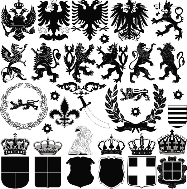 皇家风范徽章设计