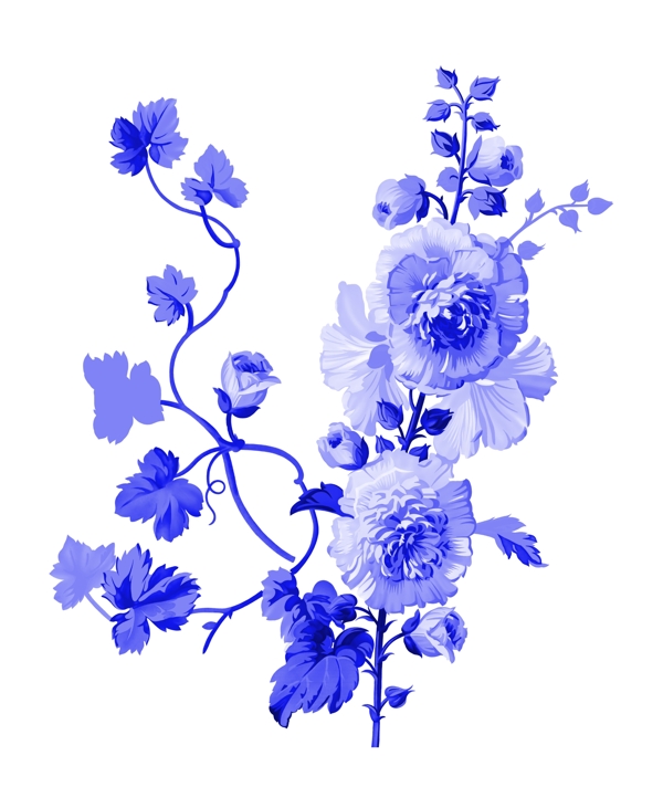 青花瓷素材