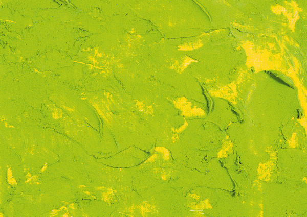 黄绿混合油彩底色图