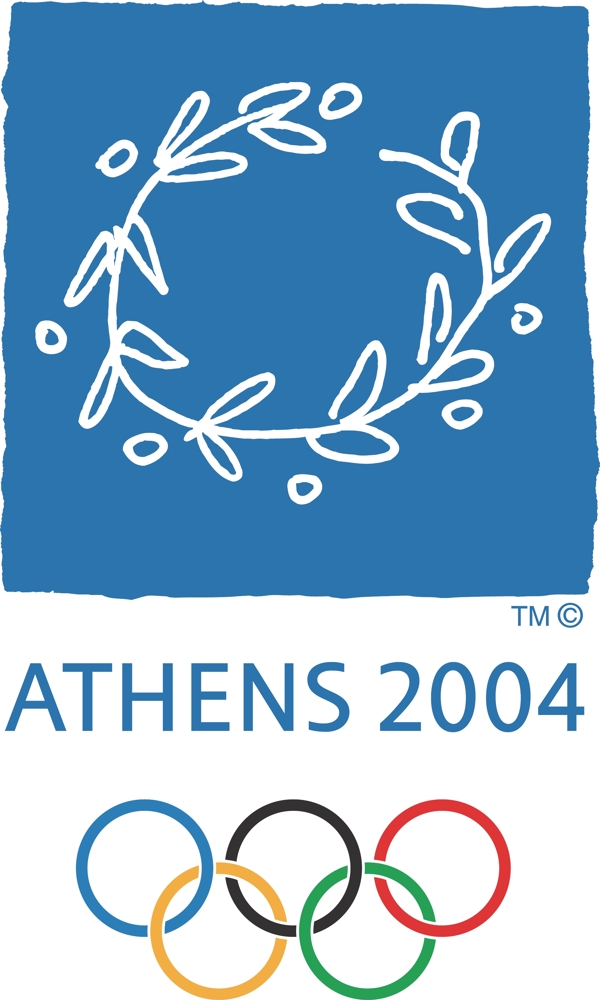 2004年雅典奥运会会徽图片