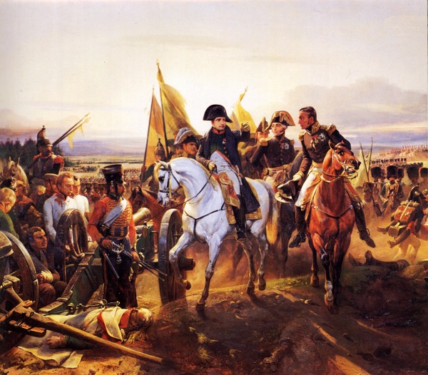拿破仑在弗里德兰战役图片