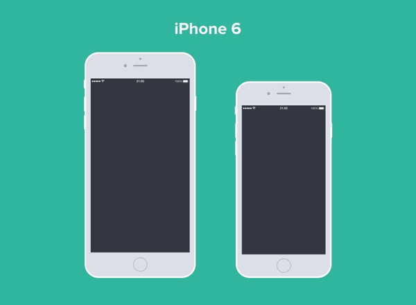 iPhone6及6展示模型图片