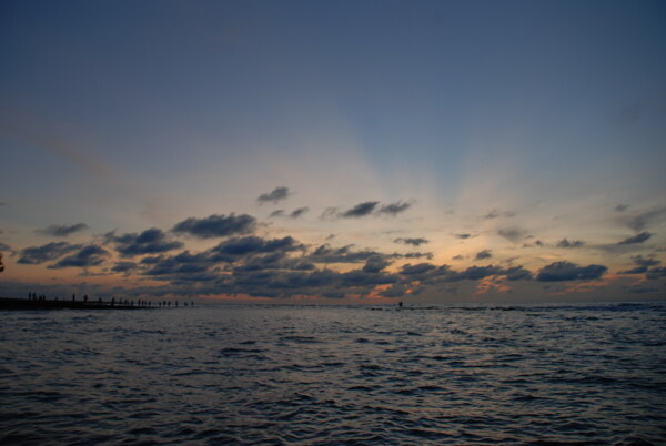 涠洲岛日出图片