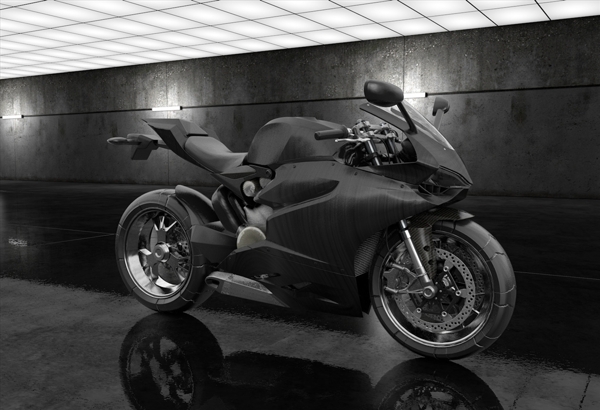 摩托车模型标准渲染器