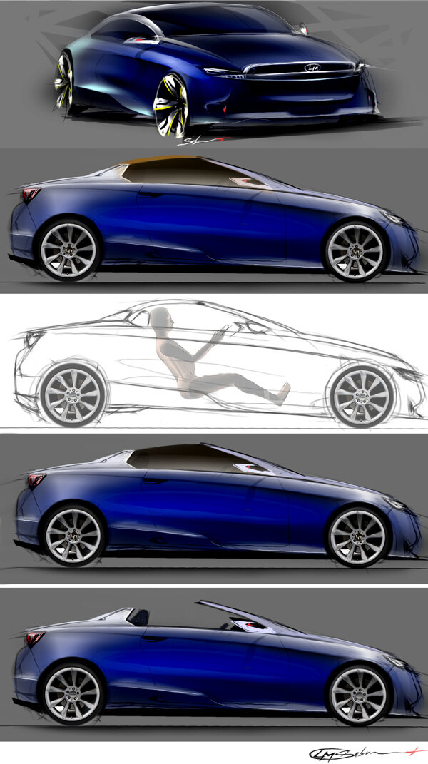 SL跑车的设计托伊亚诺夫塞巴斯蒂安工作2013