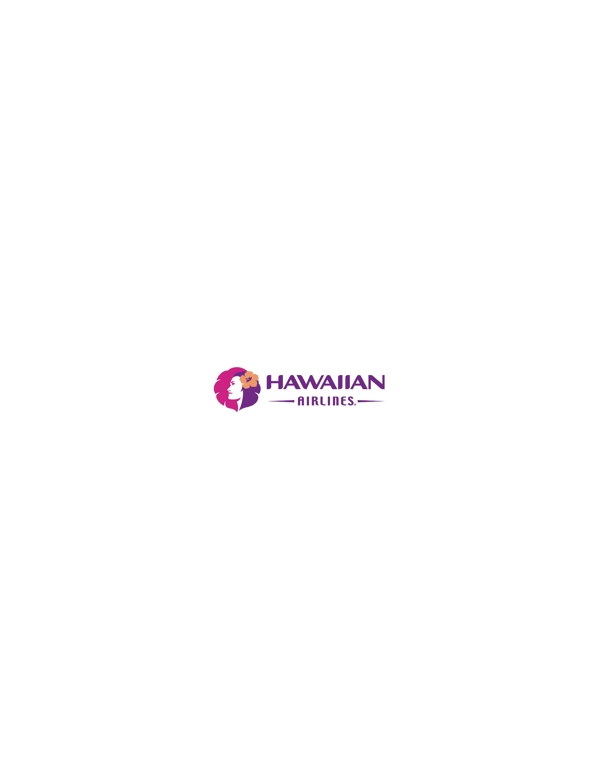 HawaiianAirlines5logo设计欣赏HawaiianAirlines5航空业LOGO下载标志设计欣赏