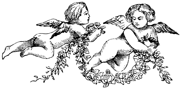 天使宗教神话古典纹饰欧式图案0351