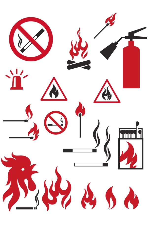 消防标识图标图片