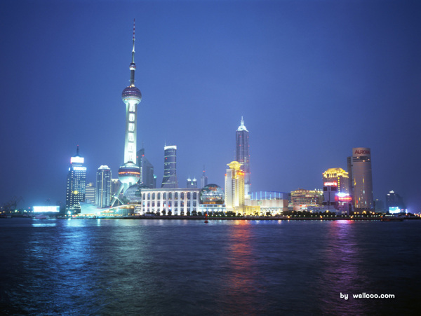 夜景上海超清晰图片