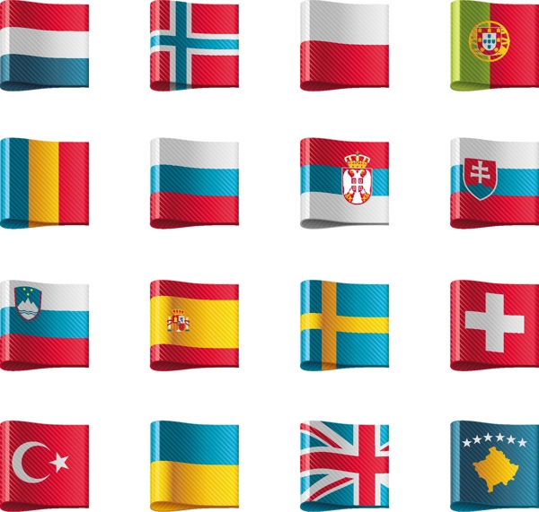 世界各国国旗图片