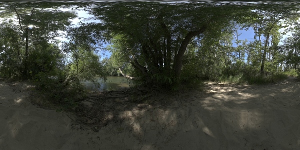 HDR河边环境贴图