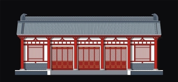 仿古建筑图片