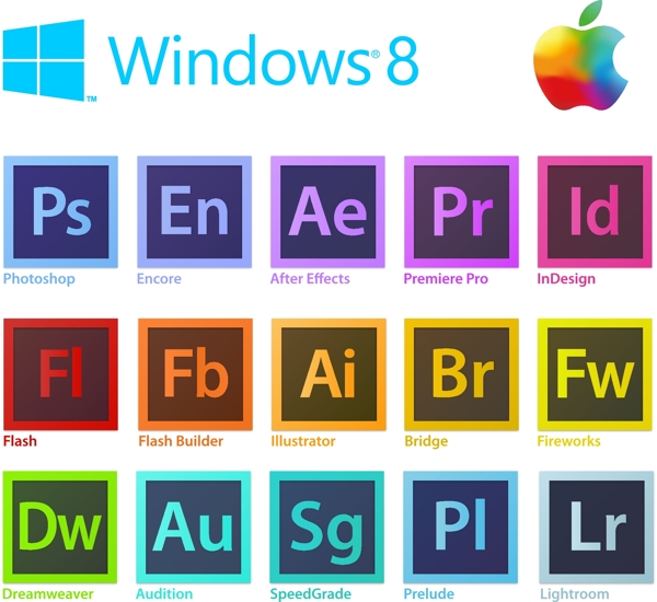 Adobe软件logo矢量图
