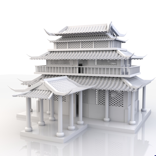 中国古代寺庙衙门官府府邸建筑