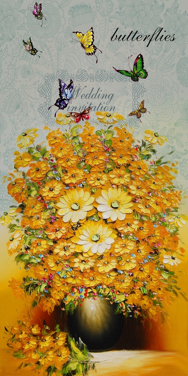 花卉装饰画图片