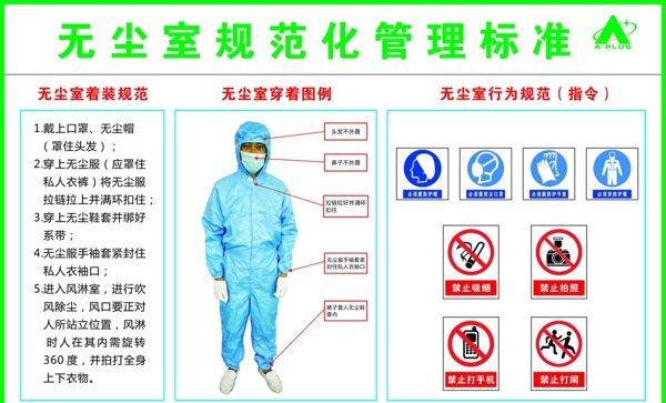 无尘室规范化管理标准