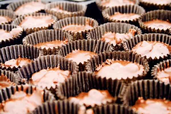 精致的巧克力甜品图片