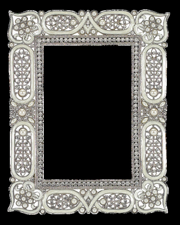 钻石珍珠相框图片