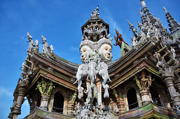 泰国真理寺风景