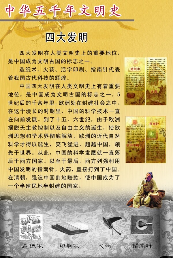 中华五千年文明史图片