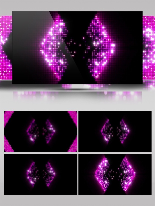 紫色动感箭头高清视频素材