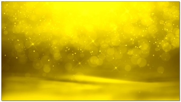 黄色粒子背景视频素材