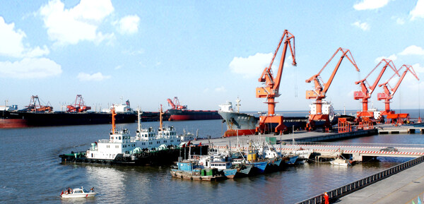 黄骅港港口图片