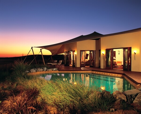 阿玛哈沙漠度假酒店游泳池图片